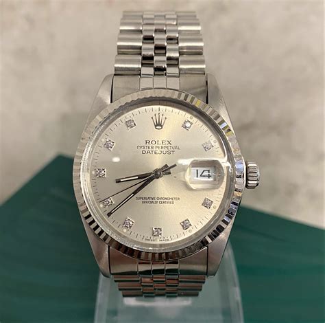 rolex 36 da uomo|rolex diamond dial 36mm.